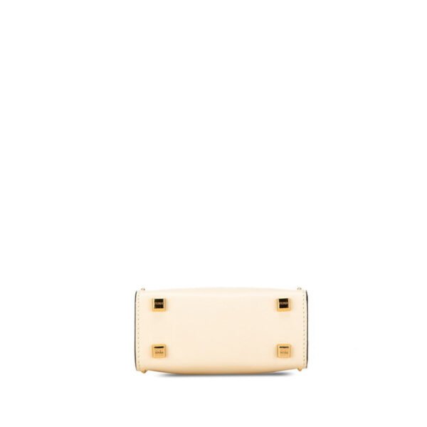 Fendi Sunshine Small Shopper Handbag Beige - Image 3