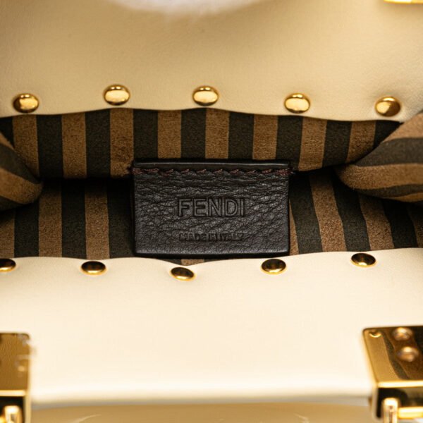 Fendi Sunshine Small Shopper Handbag Beige - Image 5