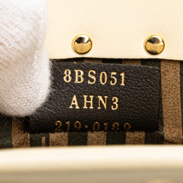Fendi Sunshine Small Shopper Handbag Beige - Image 6