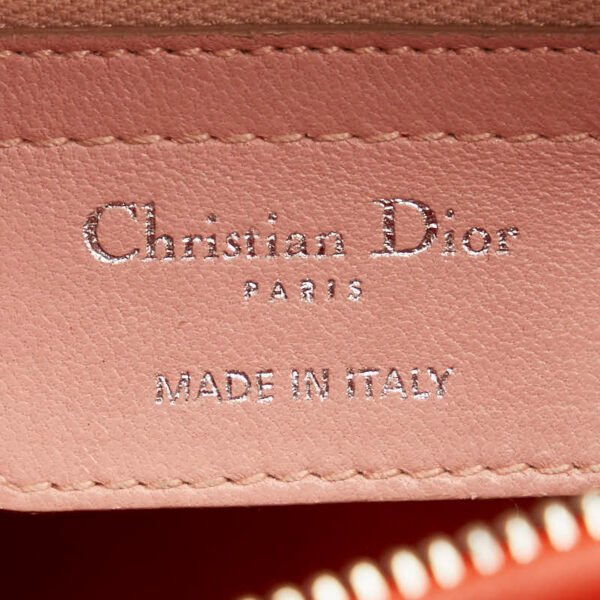 Dior Lady Dior Cannage Leather Handbag - Image 8