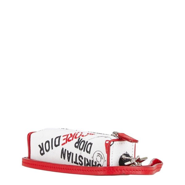 Dior Canvas Leather Neck Strap Mini Pouch - Image 2