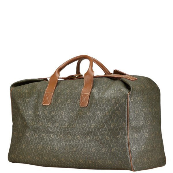 Dior Honeycomb PVC Leather Handbag Travel Bag - Image 2