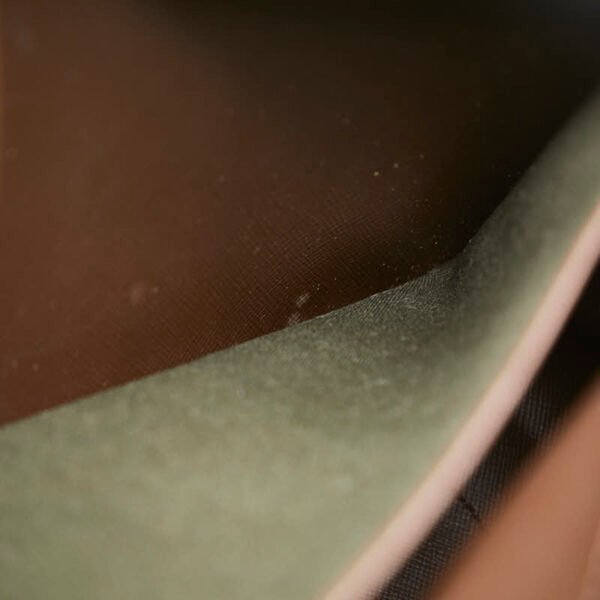 Burberry Check Canvas Leather Handbag - Image 5
