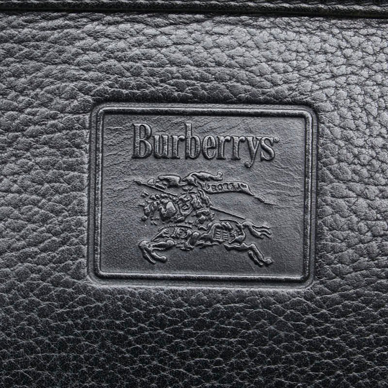 Burberry Nova Check Shadow Horse Leather Clutch - Image 10
