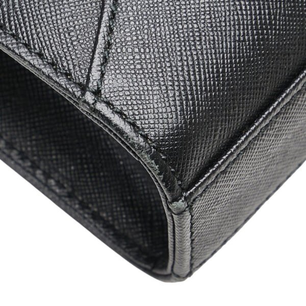 Burberry Leather Clutch Bag Black - Image 4