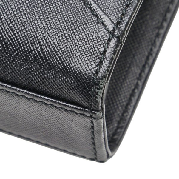 Burberry Leather Clutch Bag Black - Image 5