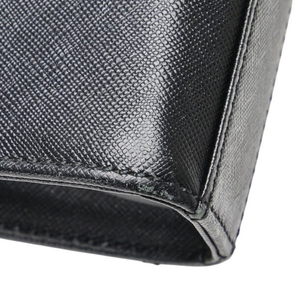 Burberry Leather Clutch Bag Black - Image 7