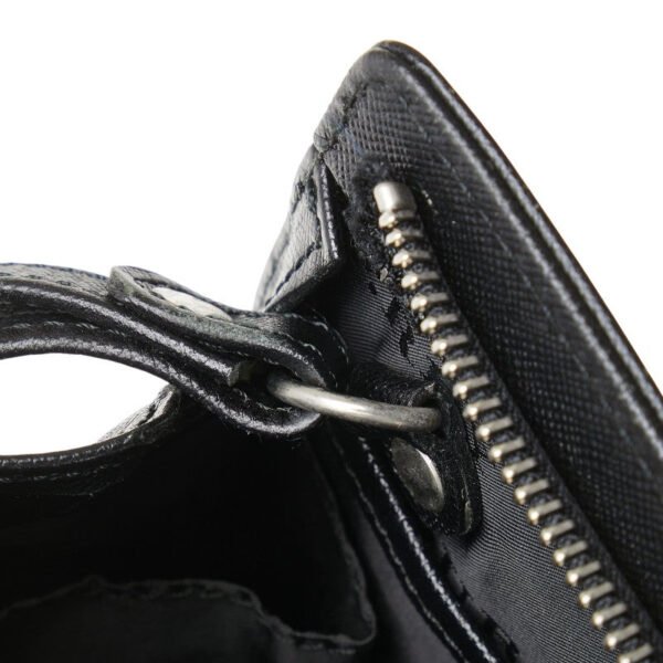 Burberry Leather Clutch Bag Black - Image 8