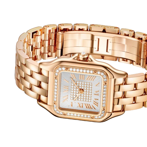 Cartier Panthère de Cartier 18K Rose Gold & Diamonds Lady's Watch - Image 3