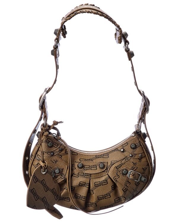Balenciaga Le Cagole Xs Leather Shoulder Bag