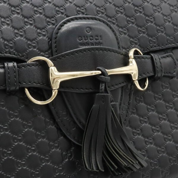 Gucci Microguccissima Emily Leather Shoulder Bag - Image 9