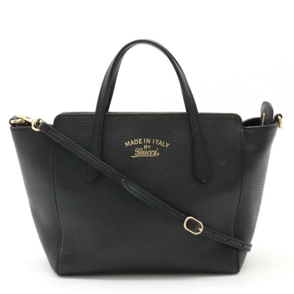 Gucci Leather Swing Mini Top Handle Bag