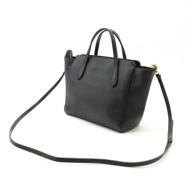 Gucci Leather Swing Mini Top Handle Bag - Image 2