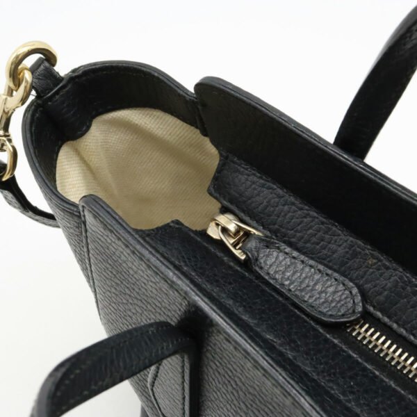 Gucci Leather Swing Mini Top Handle Bag - Image 7
