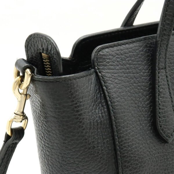 Gucci Leather Swing Mini Top Handle Bag - Image 8