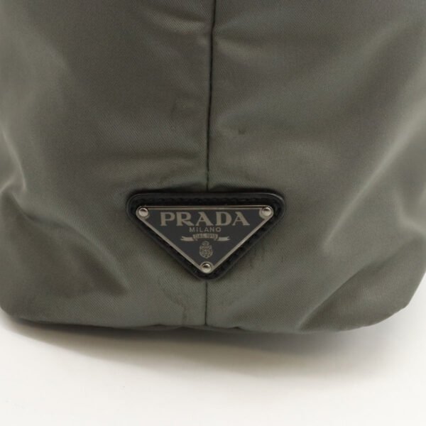 Prada Nylon Nappa Leather Tote Bag 1BG047 - Image 7