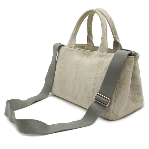 Prada Denim CANAPA Tote Bag 1BG439 - Image 2