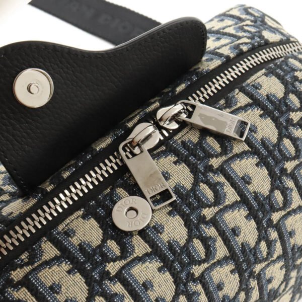 Dior Oblique Rango22 Jacquard Leather Shoulder Bag - Image 5