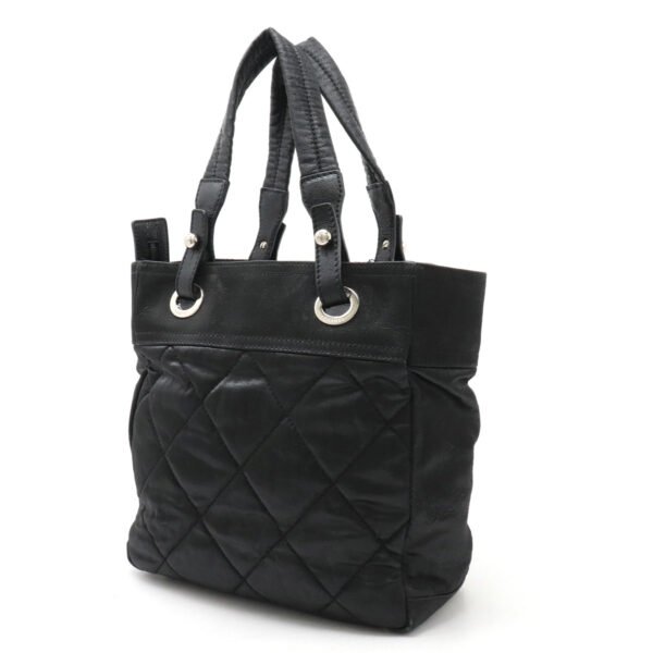 Chanel Paris Biarritz Tote PM Coated Canvas A34208 - Image 2