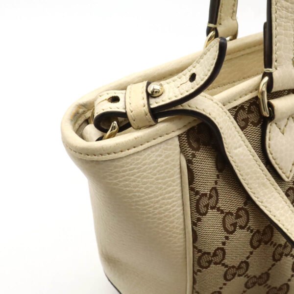 Gucci GG Canvas 2WAY Mini Tote Handbag - Image 7