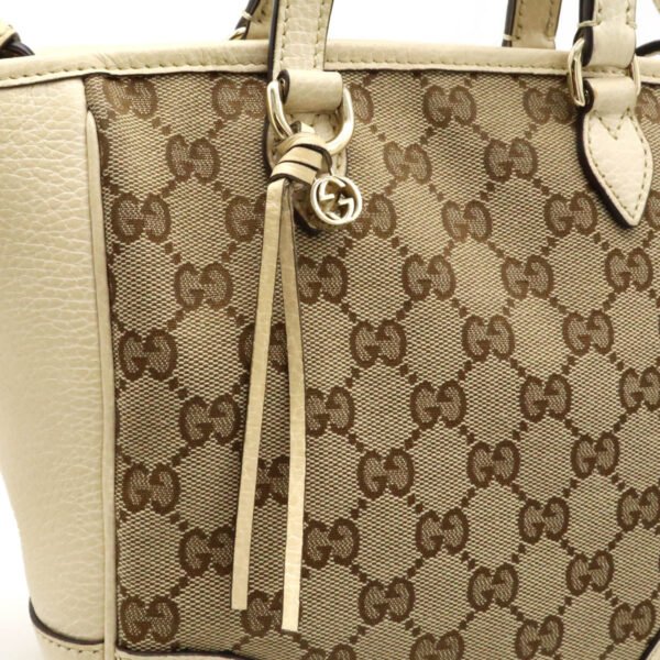 Gucci GG Canvas 2WAY Mini Tote Handbag - Image 9