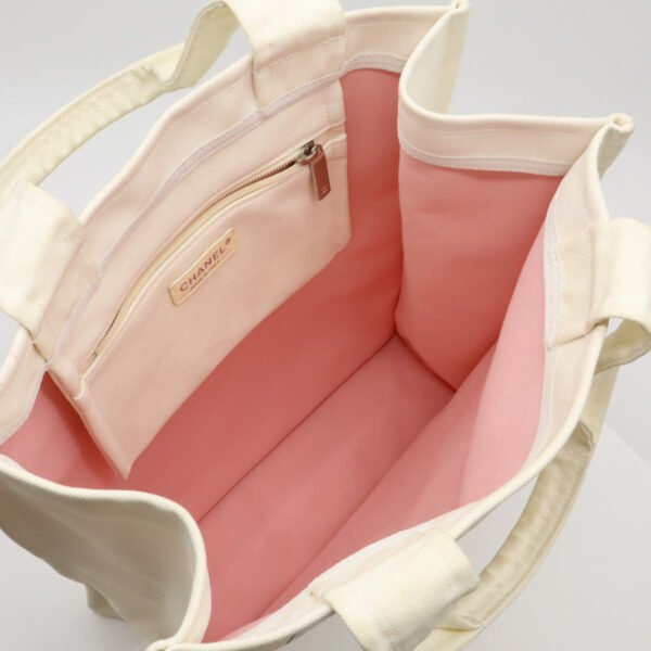 Chanel Canvas Miami Cruise Line Coco Mark Tote Bag - Image 5