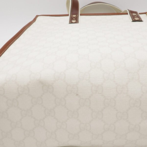 Gucci GG Supreme Tote Bag PVC Leather - Image 5