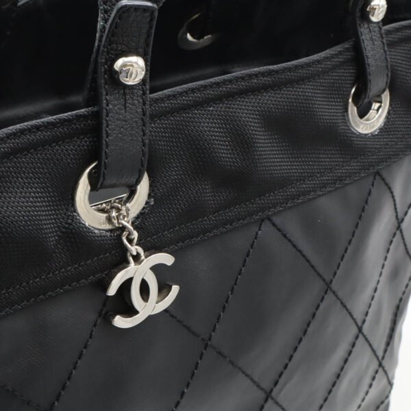 Chanel Paris Biarritz Tote MM Black A34209 - Image 8
