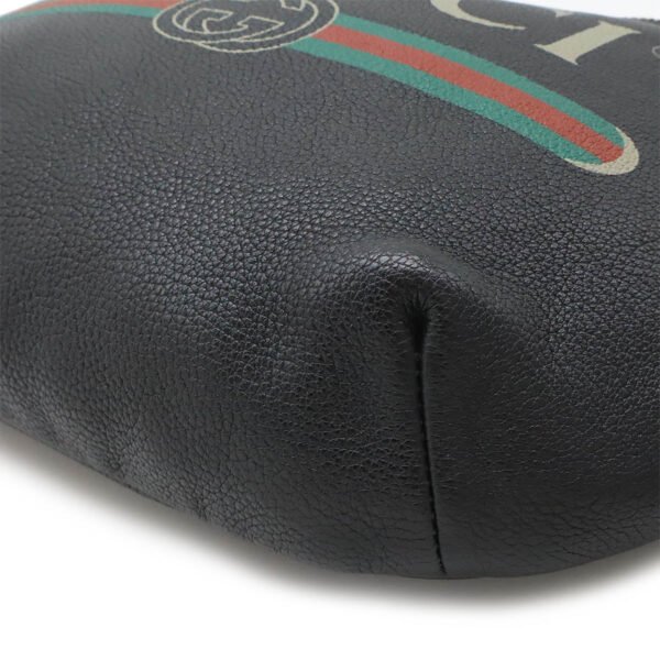 Gucci Leather Print Belt Bag Black - Image 3