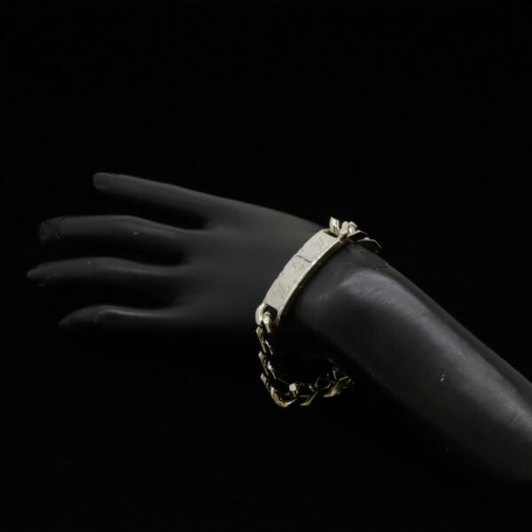 Louis Vuitton Silver Chain Bracelet M62486 - Image 5