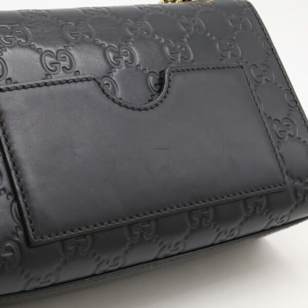 Gucci Padlock GG Small Shoulder Bag Leather Black - Image 6