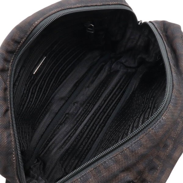 Prada Nylon Canvas Shoulder Bag - Image 6