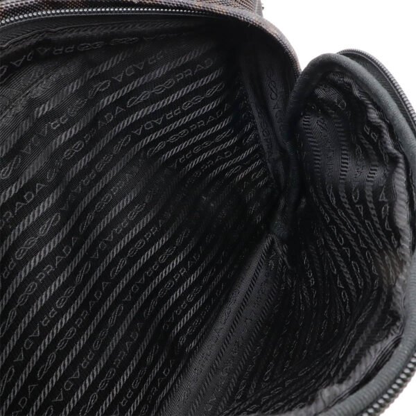 Prada Nylon Canvas Shoulder Bag - Image 7