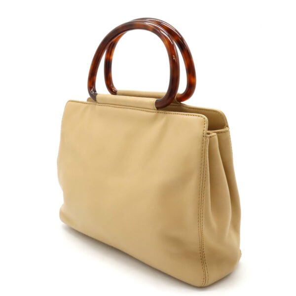 Chanel Leather Plastic Coco Mark Handbag - Image 2