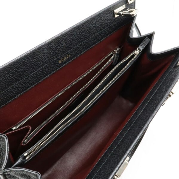 Gucci Zumi Medium Leather Top Handle Bag - Image 5