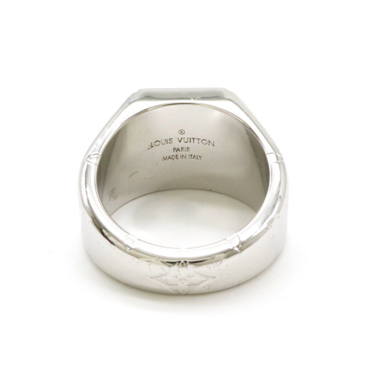 Louis Vuitton Signet Ring Metal Silver M62487 - Image 3
