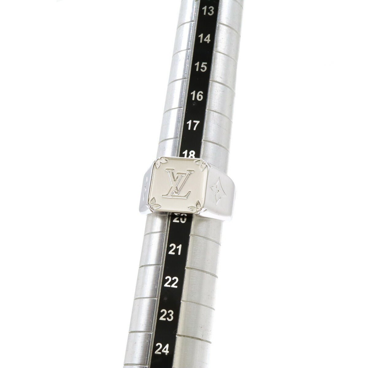 Louis Vuitton Signet Ring Metal Silver M62487 - Image 6