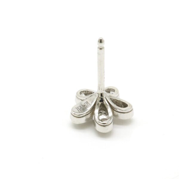 Van Cleef & Arpels Socrates Earrings K18WG Diamond - Image 5