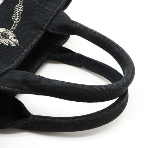 Prada Canapa Canvas Tote Bag 1BG439 - Image 4