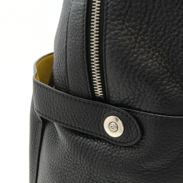 Fendi Leather Backpack Black 7VZ053 - Image 7