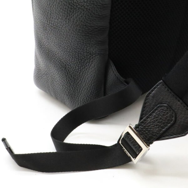 Fendi Leather Backpack Black 7VZ053 - Image 8