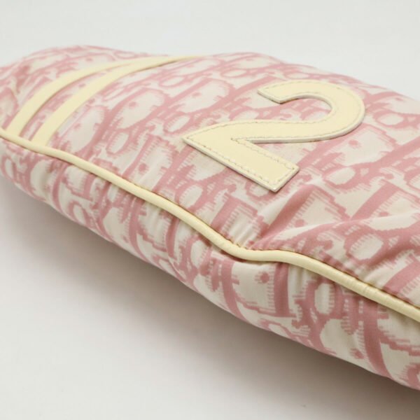 Dior Nylon Trotter Waist Pouch Pink White - Image 3