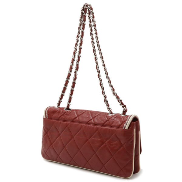 Chanel 2.55 Matelasse Leather Chain Shoulder Bag - Image 2