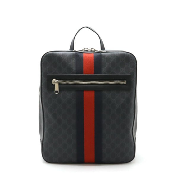 Gucci GG Supreme Web Line Backpack
