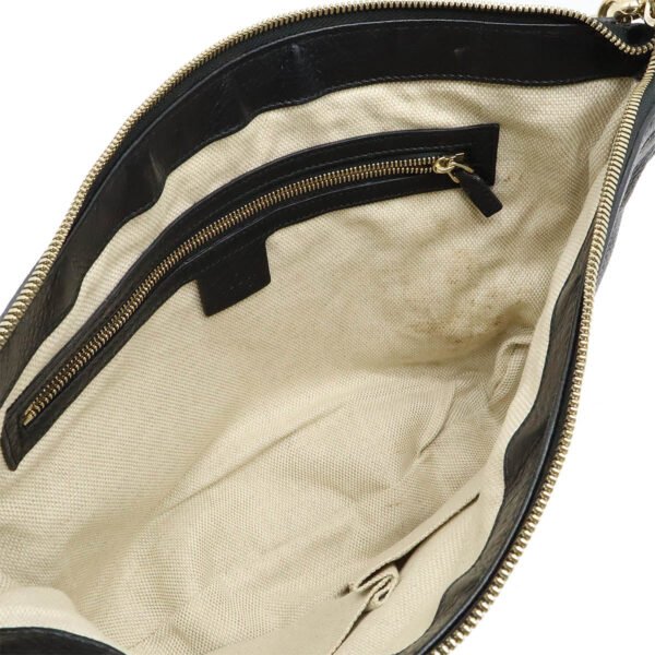 Gucci Soho Leather Shoulder Bag Black - Image 5