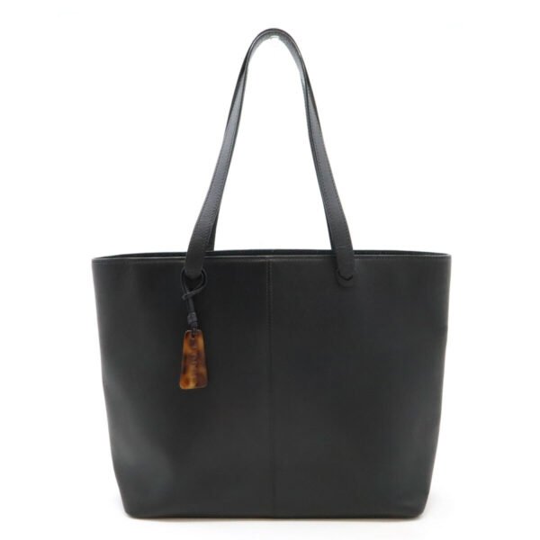 Chanel Leather Tote Bag Black A12478
