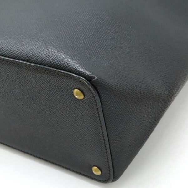 Chanel Leather Tote Bag Black A12478 - Image 3