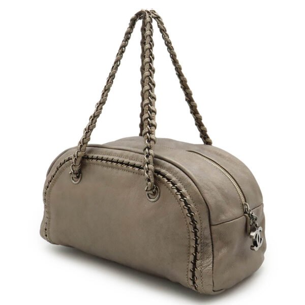 Chanel Leather Coco Mark Shoulder Bag A31405 - Image 2