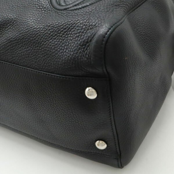 Gucci Leather Interlocking G Carry-On Duffel Bag - Image 3