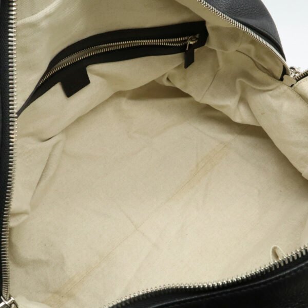 Gucci Leather Interlocking G Carry-On Duffel Bag - Image 5